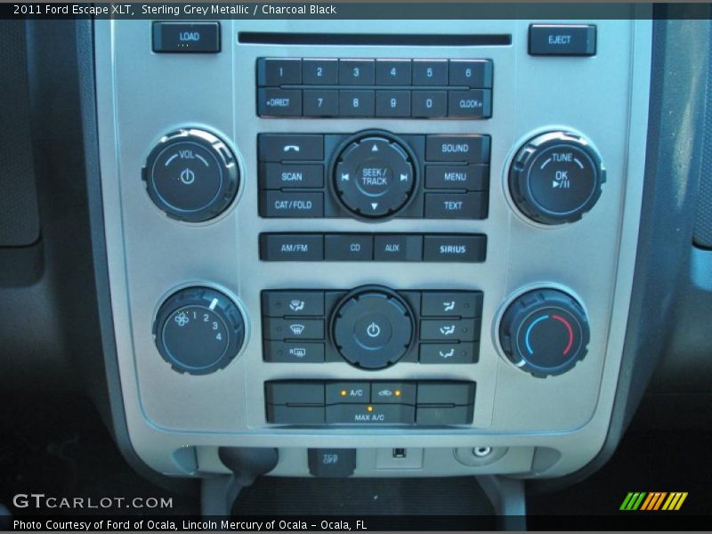 Sterling Grey Metallic / Charcoal Black 2011 Ford Escape XLT