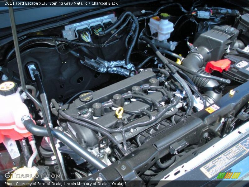 Sterling Grey Metallic / Charcoal Black 2011 Ford Escape XLT