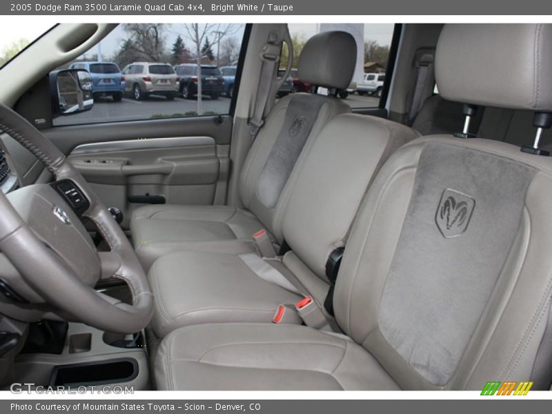  2005 Ram 3500 Laramie Quad Cab 4x4 Taupe Interior