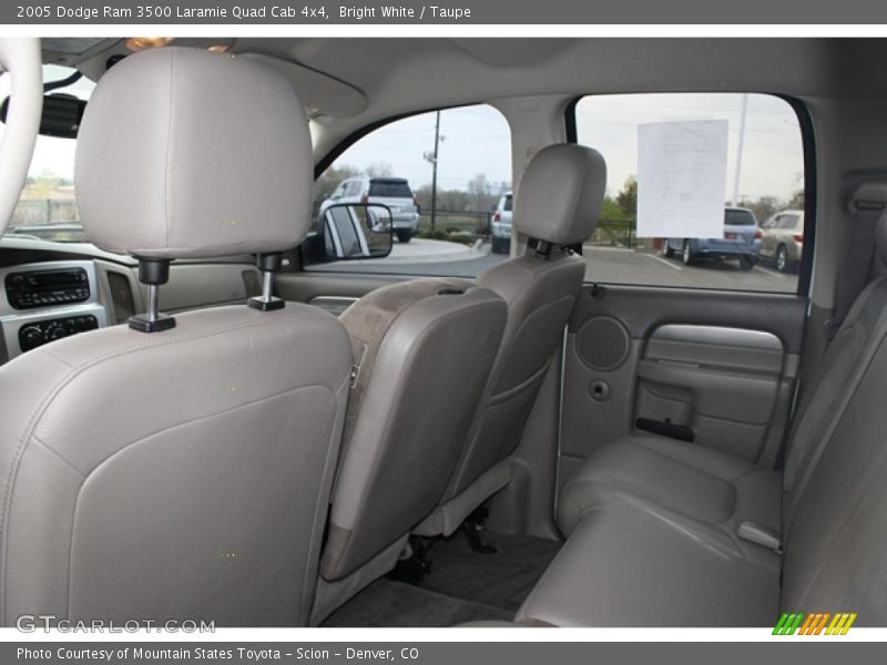  2005 Ram 3500 Laramie Quad Cab 4x4 Taupe Interior