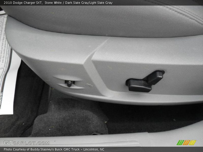 Stone White / Dark Slate Gray/Light Slate Gray 2010 Dodge Charger SXT