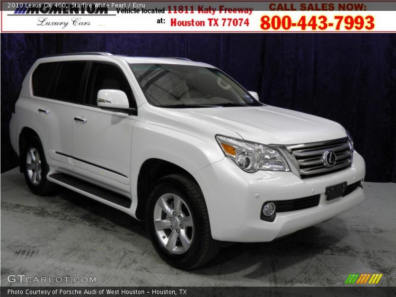Starfire White Pearl / Ecru 2010 Lexus GX 460