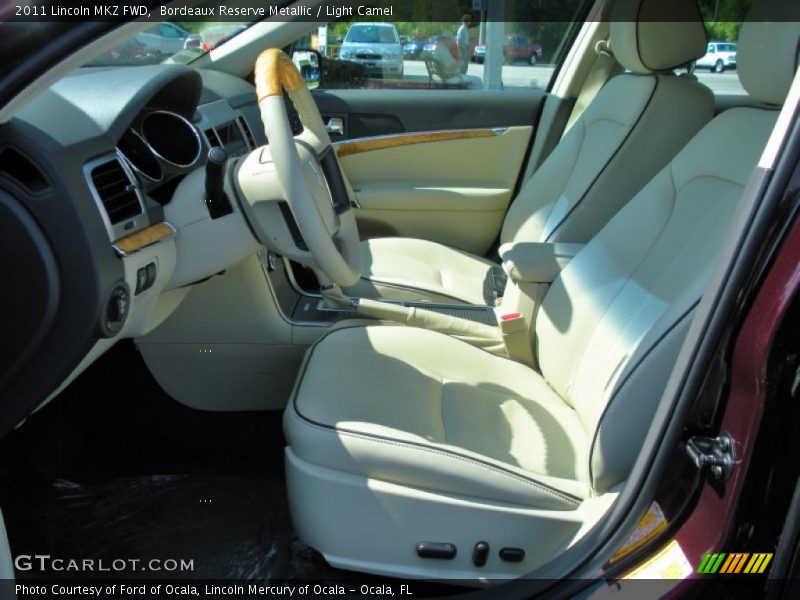 Bordeaux Reserve Metallic / Light Camel 2011 Lincoln MKZ FWD