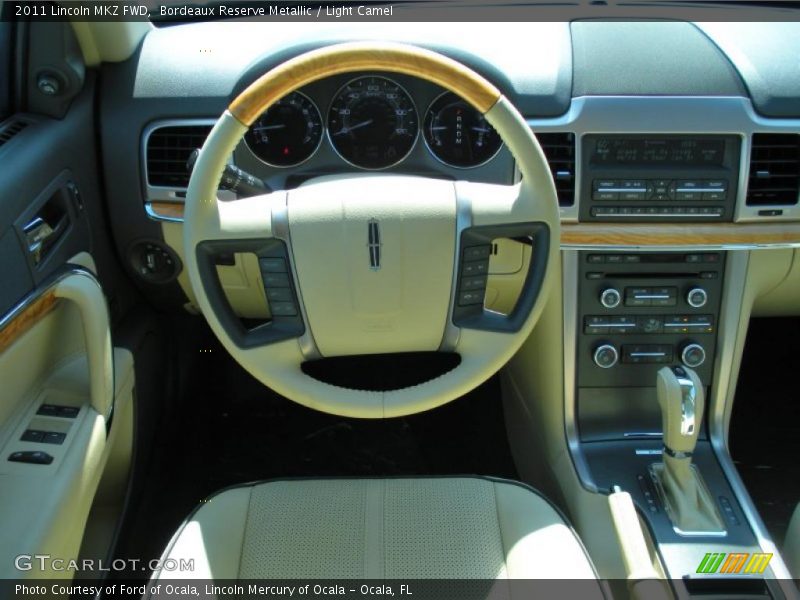 Bordeaux Reserve Metallic / Light Camel 2011 Lincoln MKZ FWD