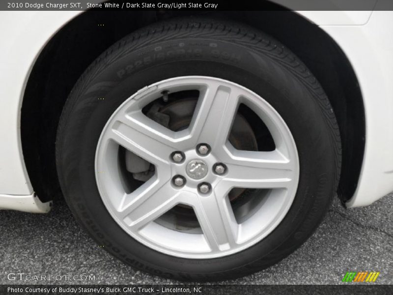 Stone White / Dark Slate Gray/Light Slate Gray 2010 Dodge Charger SXT