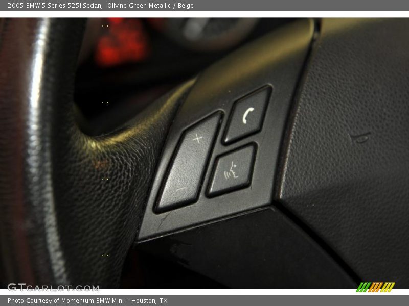 Olivine Green Metallic / Beige 2005 BMW 5 Series 525i Sedan