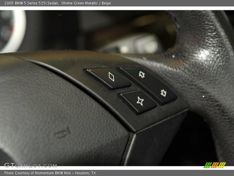 Olivine Green Metallic / Beige 2005 BMW 5 Series 525i Sedan