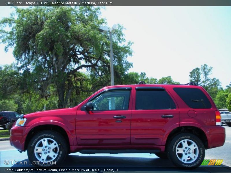 Redfire Metallic / Medium/Dark Flint 2007 Ford Escape XLT V6