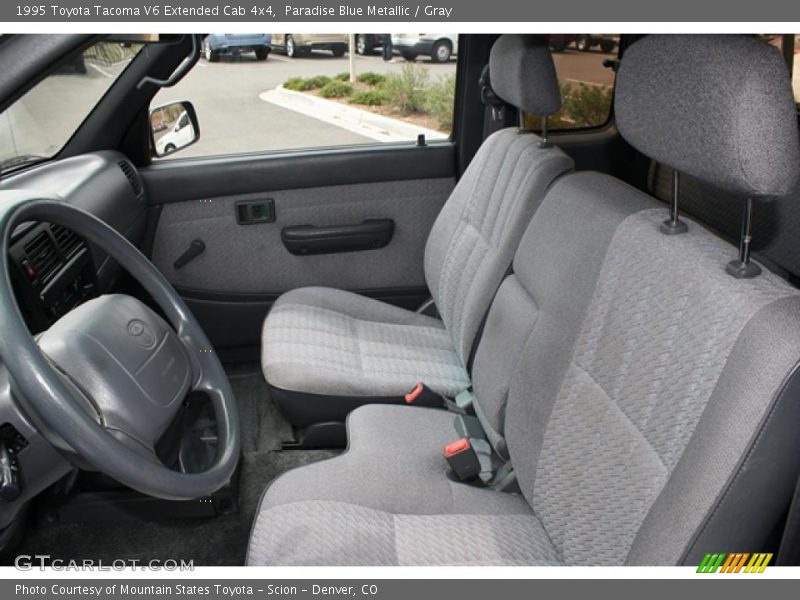  1995 Tacoma V6 Extended Cab 4x4 Gray Interior