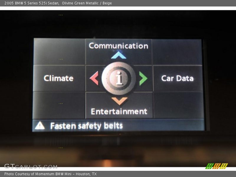 Olivine Green Metallic / Beige 2005 BMW 5 Series 525i Sedan