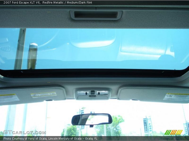 Redfire Metallic / Medium/Dark Flint 2007 Ford Escape XLT V6