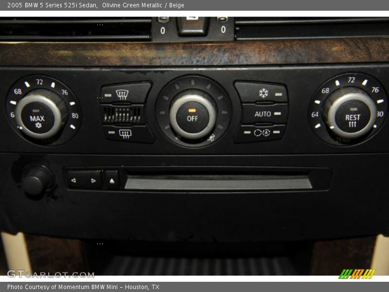 Olivine Green Metallic / Beige 2005 BMW 5 Series 525i Sedan
