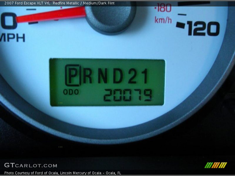 Redfire Metallic / Medium/Dark Flint 2007 Ford Escape XLT V6