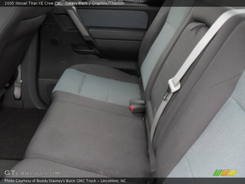 Galaxy Black / Graphite/Titanium 2005 Nissan Titan XE Crew Cab