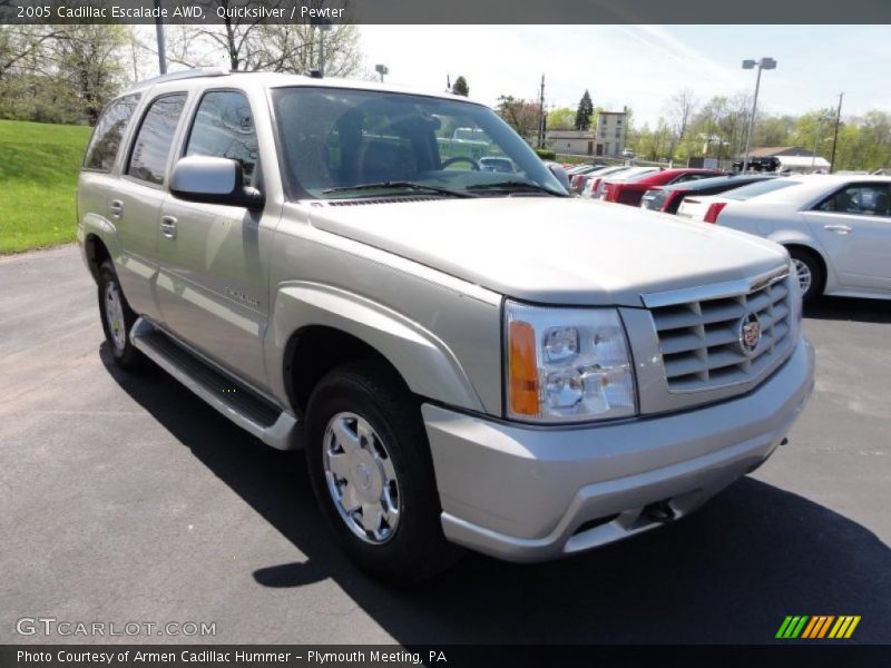 Quicksilver / Pewter 2005 Cadillac Escalade AWD