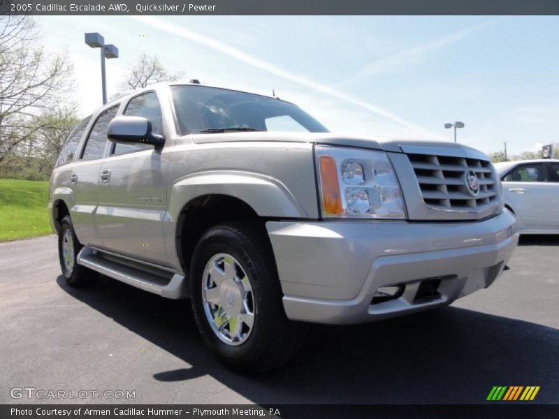 Quicksilver / Pewter 2005 Cadillac Escalade AWD