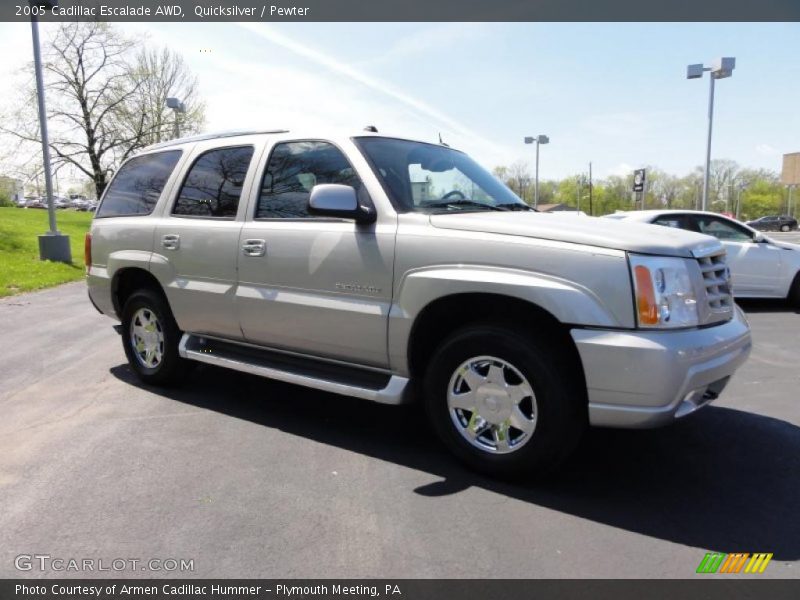 Quicksilver / Pewter 2005 Cadillac Escalade AWD