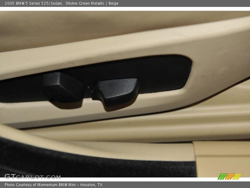 Olivine Green Metallic / Beige 2005 BMW 5 Series 525i Sedan