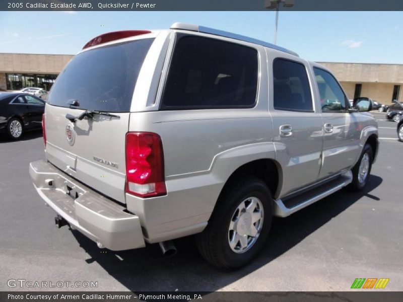 Quicksilver / Pewter 2005 Cadillac Escalade AWD