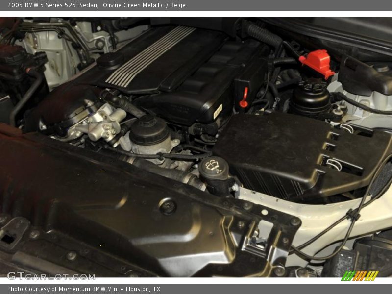 Olivine Green Metallic / Beige 2005 BMW 5 Series 525i Sedan