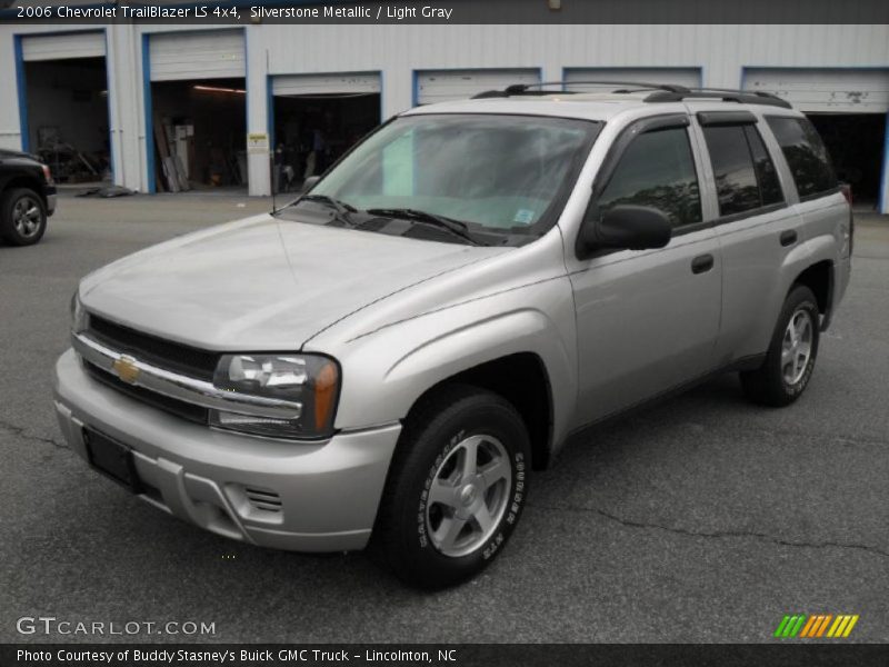Silverstone Metallic / Light Gray 2006 Chevrolet TrailBlazer LS 4x4