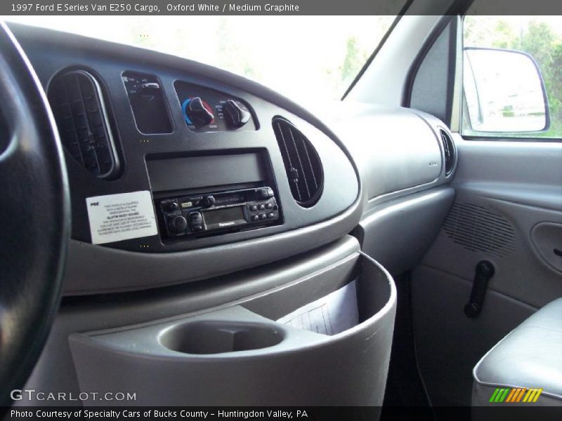 Oxford White / Medium Graphite 1997 Ford E Series Van E250 Cargo