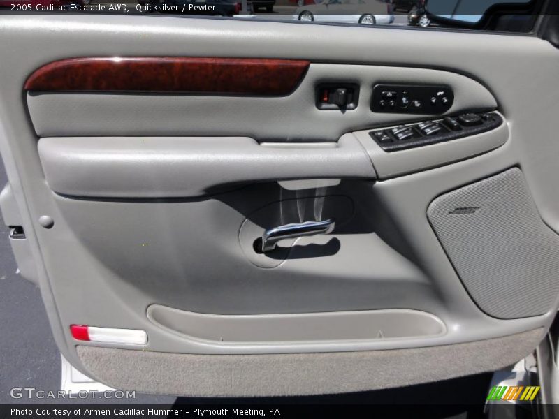 Quicksilver / Pewter 2005 Cadillac Escalade AWD
