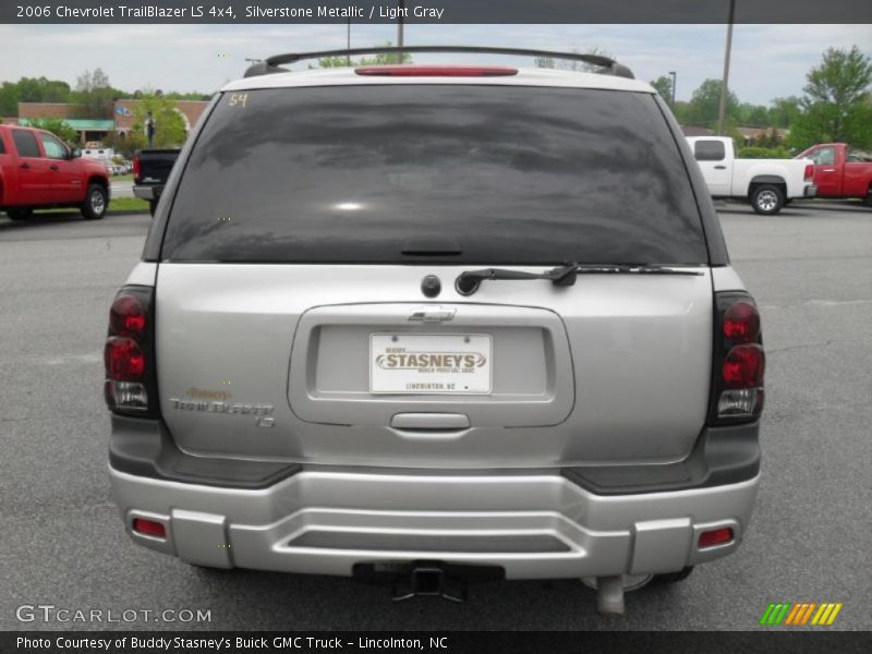 Silverstone Metallic / Light Gray 2006 Chevrolet TrailBlazer LS 4x4