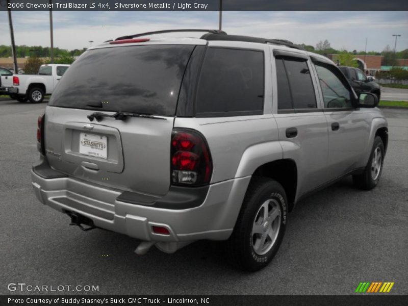 Silverstone Metallic / Light Gray 2006 Chevrolet TrailBlazer LS 4x4