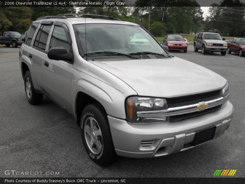 Silverstone Metallic / Light Gray 2006 Chevrolet TrailBlazer LS 4x4