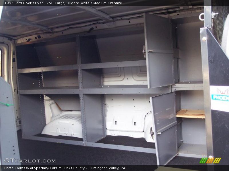 Oxford White / Medium Graphite 1997 Ford E Series Van E250 Cargo