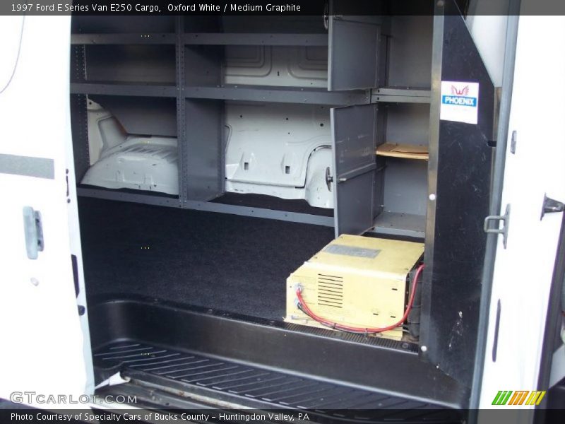 Oxford White / Medium Graphite 1997 Ford E Series Van E250 Cargo