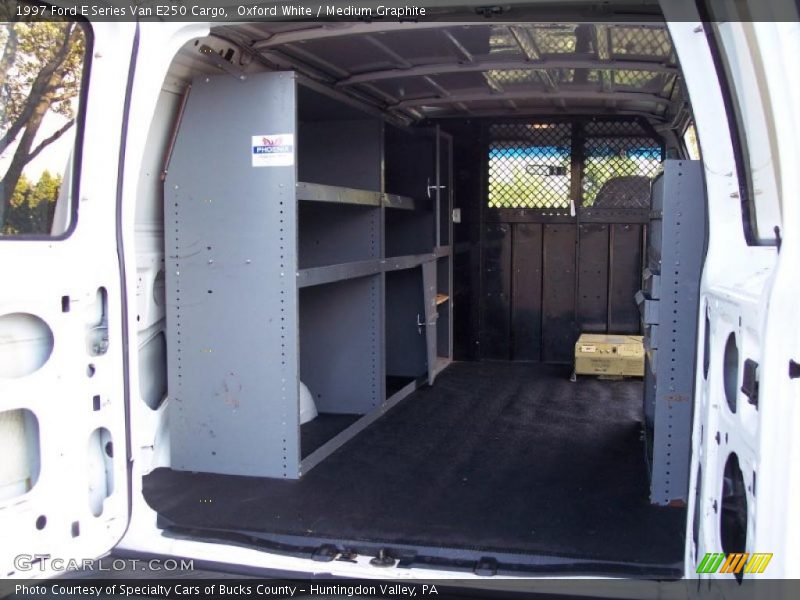 Oxford White / Medium Graphite 1997 Ford E Series Van E250 Cargo