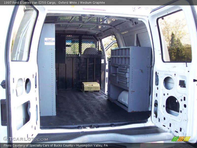 Oxford White / Medium Graphite 1997 Ford E Series Van E250 Cargo