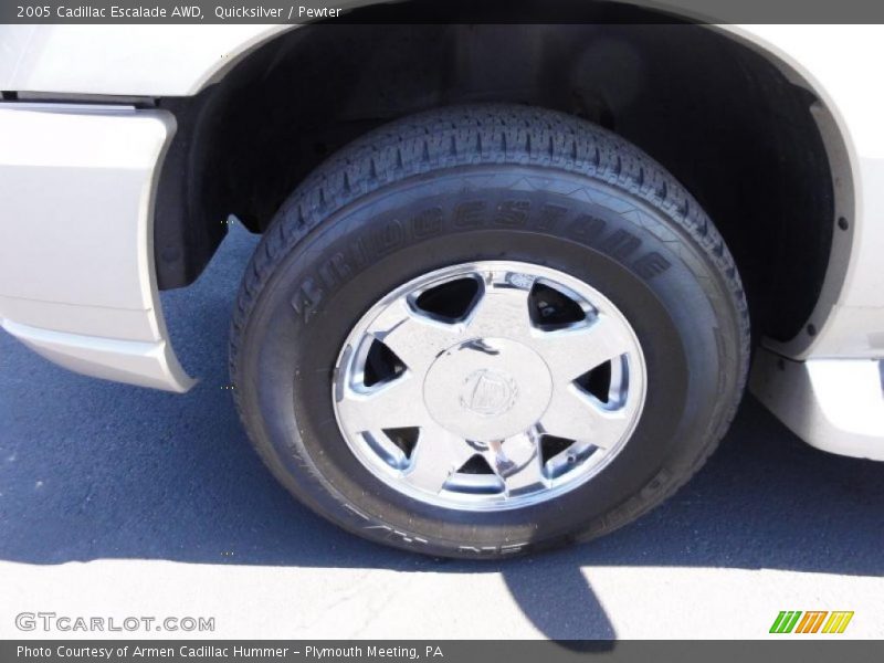 Quicksilver / Pewter 2005 Cadillac Escalade AWD