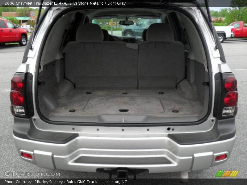 Silverstone Metallic / Light Gray 2006 Chevrolet TrailBlazer LS 4x4