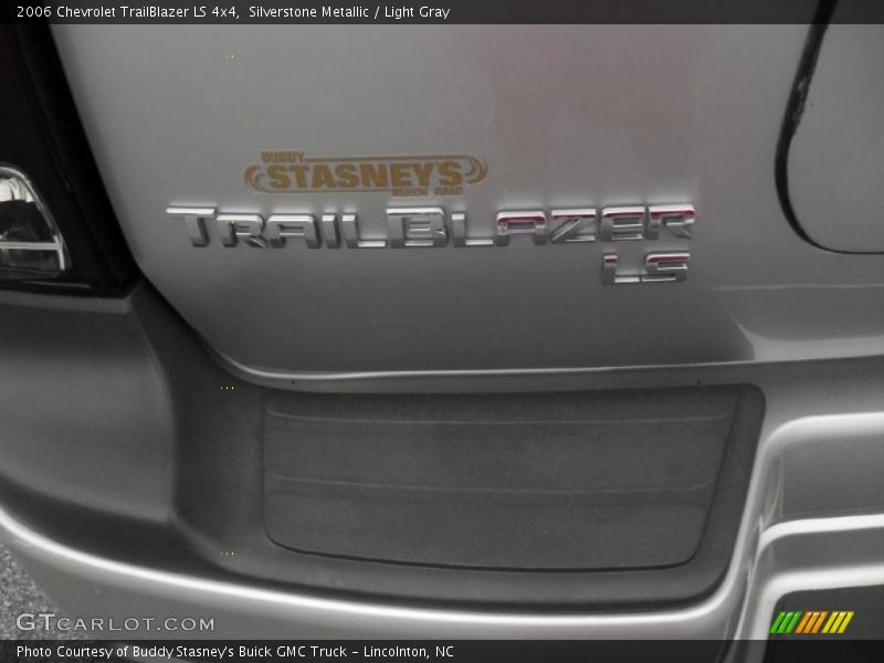 Silverstone Metallic / Light Gray 2006 Chevrolet TrailBlazer LS 4x4