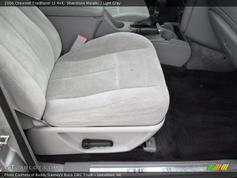 Silverstone Metallic / Light Gray 2006 Chevrolet TrailBlazer LS 4x4
