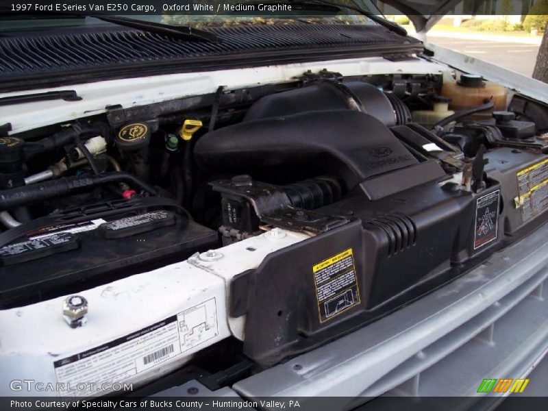 Oxford White / Medium Graphite 1997 Ford E Series Van E250 Cargo