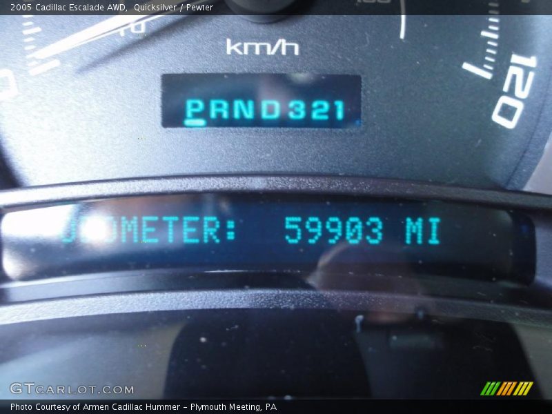 Quicksilver / Pewter 2005 Cadillac Escalade AWD