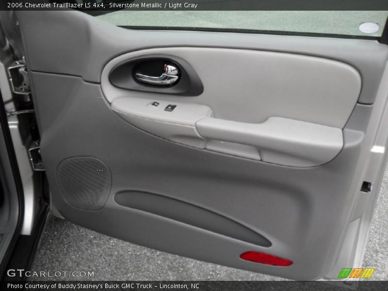 Silverstone Metallic / Light Gray 2006 Chevrolet TrailBlazer LS 4x4