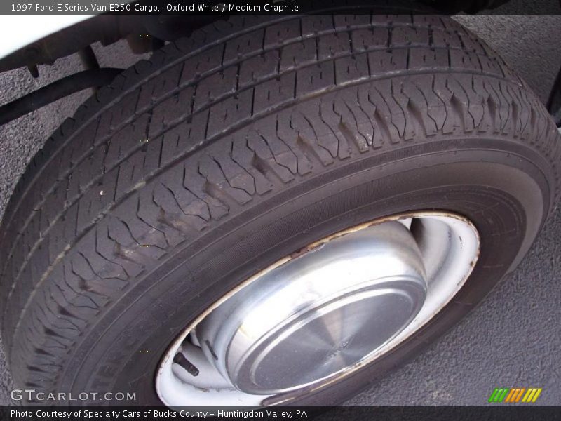 Oxford White / Medium Graphite 1997 Ford E Series Van E250 Cargo