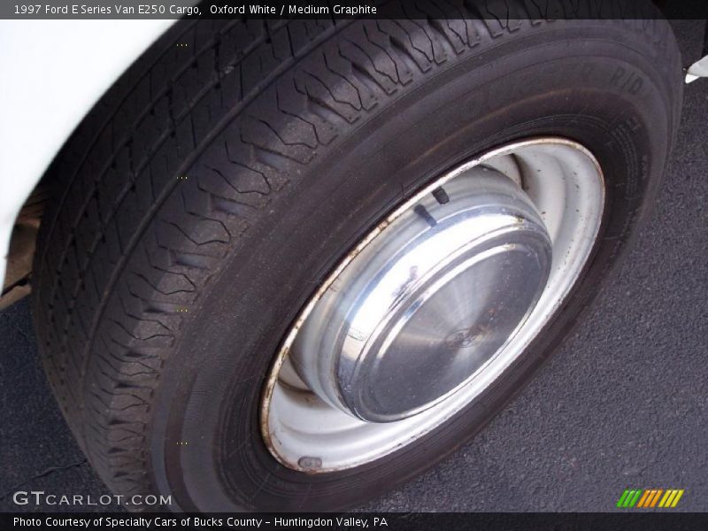 Oxford White / Medium Graphite 1997 Ford E Series Van E250 Cargo