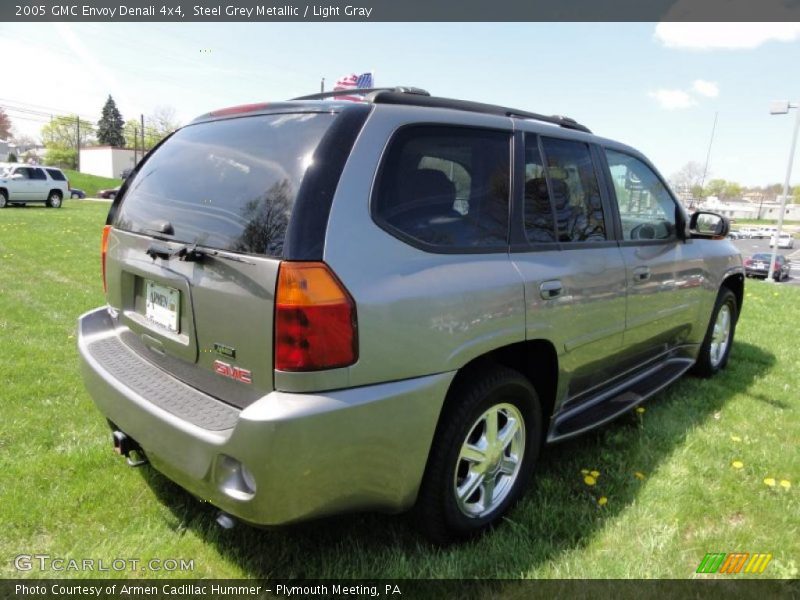 Steel Grey Metallic / Light Gray 2005 GMC Envoy Denali 4x4
