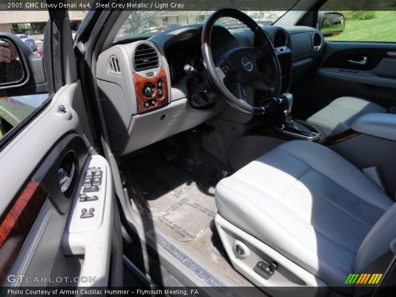 Steel Grey Metallic / Light Gray 2005 GMC Envoy Denali 4x4