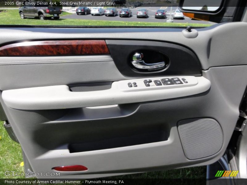 Steel Grey Metallic / Light Gray 2005 GMC Envoy Denali 4x4