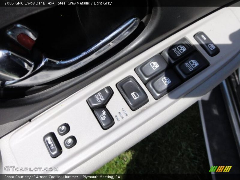Steel Grey Metallic / Light Gray 2005 GMC Envoy Denali 4x4