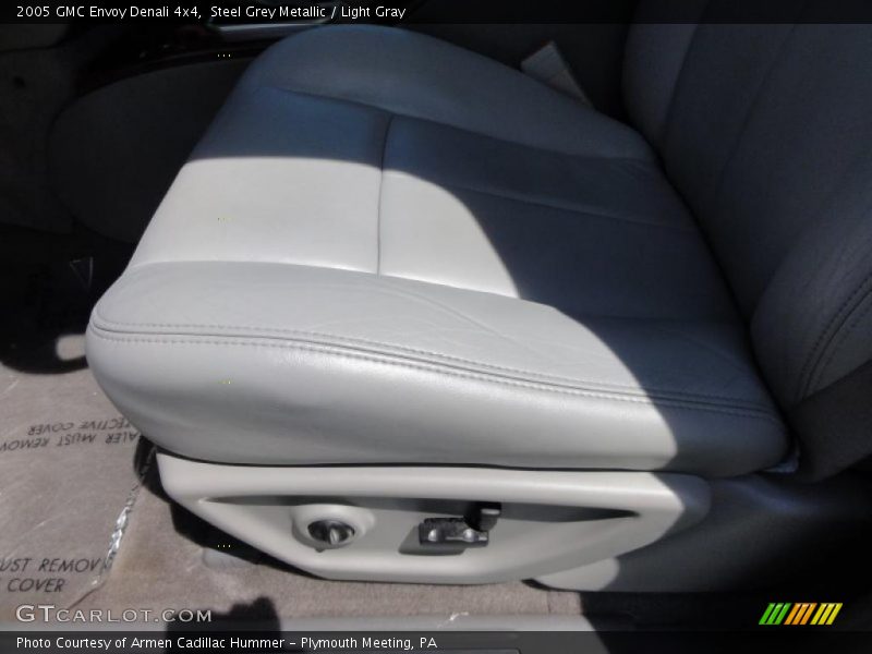 Steel Grey Metallic / Light Gray 2005 GMC Envoy Denali 4x4