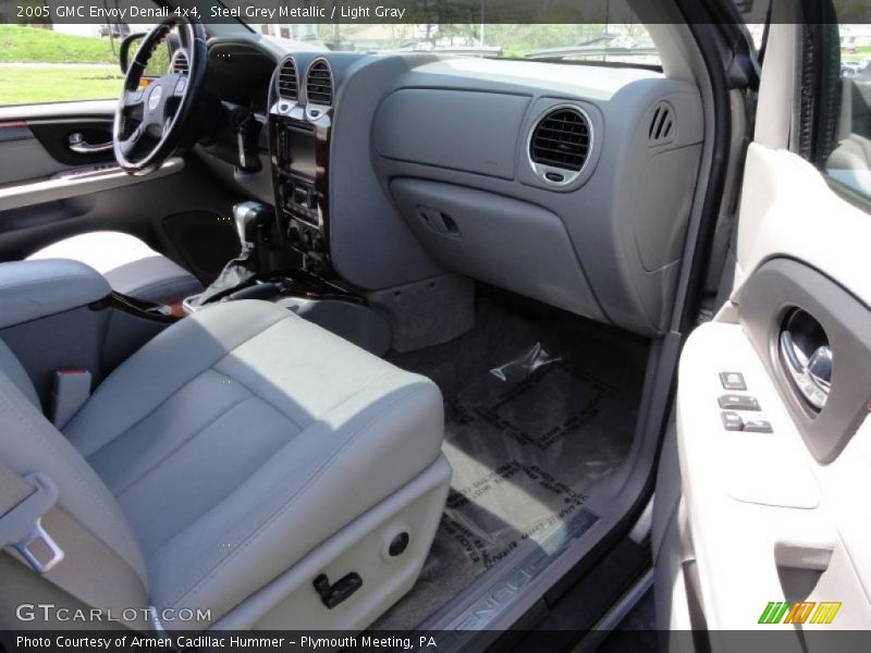 Steel Grey Metallic / Light Gray 2005 GMC Envoy Denali 4x4