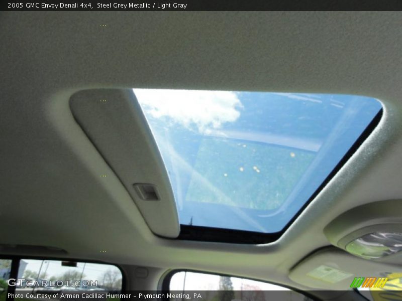 Steel Grey Metallic / Light Gray 2005 GMC Envoy Denali 4x4